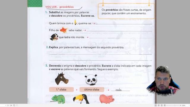 Учим 2-й Класс Португальского Языка с Носителем [2023] - Урок #15 - Голуби Велосипедисты