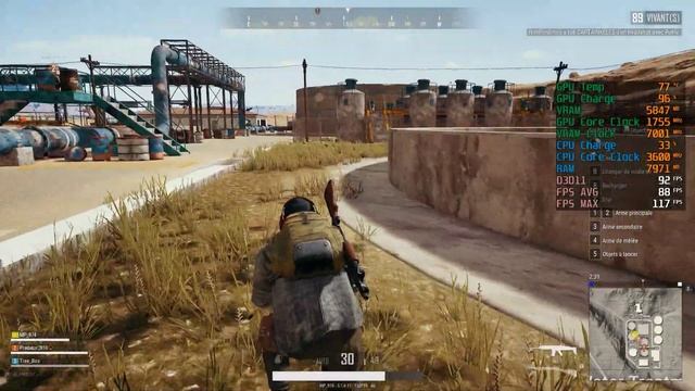 PUBG | Ryzen 5 2600 - RTX 2070 8G | FPS Performance Test 1440P Ultra