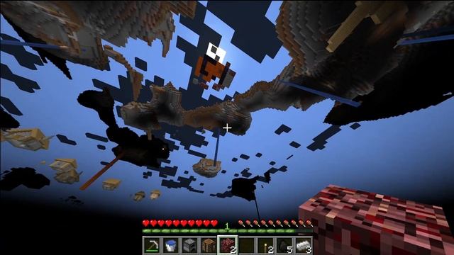 Майнкрафт,Тип мира:Парящие острова смотреть онлайн