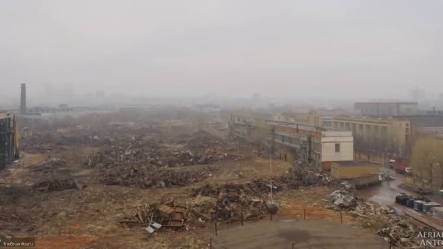 Demolition Of The Historic Factory ZIL - Снос исторического завода ЗИЛ  HD