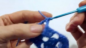 Прямоугольный коврик крючком.Carpet Вязание прямоугольника из остатков пряжи Разбор схемы Урок 283