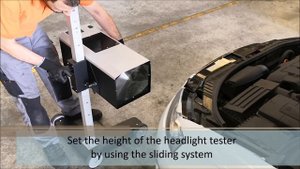 How to use headlight tester TECNOLUX ARGO 2019 2029