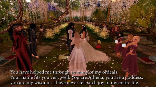 Lucien & Athena Second Life Wedding - 7.2.15 смотреть онлайн