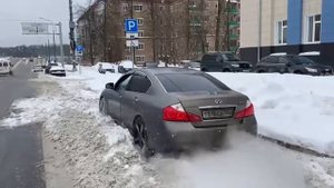 Работа полного привода Infiniti M35X