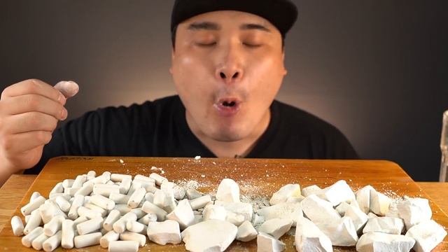 오랜만에 먹어보는 분필 먹방~!! 리얼사운드 ASMR Social Eating Mukbang(Eating Show)