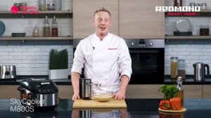 Бананово ореховый кекс в умной мультиварке REDMOND SkyCooker M800S