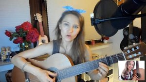 Машина едет далеко. Песенка для малышей на гитаре. Три Аккорда. Ирина Ромашка