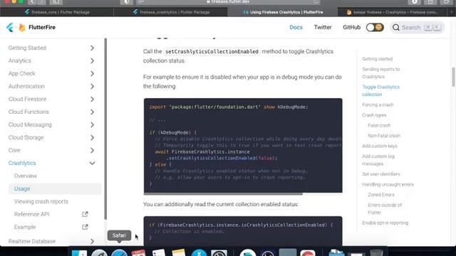 How to use Firebase Crashlytics on Flutter смотреть онлайн