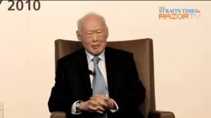 What young Singaporeans can do (MM Lee at FutureChina Global Forum Pt 7)