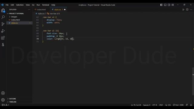 #01 Build an E-commerce Website with HTML, CSS, and JS || Web development
