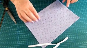 Как сшить маску одним швом за 2 минуты. Самый простой и быстрый способ. How to sew a mask.mp4