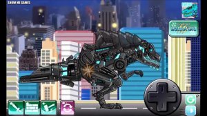 Dino Robot T-REX Corps - Color Transformation - Full Game Play - 1080 HD
