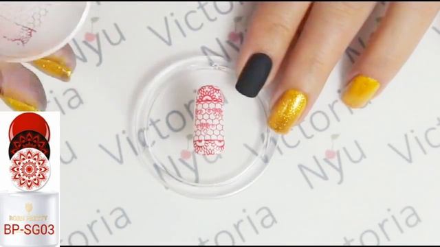 Гель лаки для стемпинга от?Born Pretty?Реверсивный стемпинг гель лаками/Gel varnishes for stemping смотреть онлайн