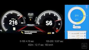 410 HP BMW X3 M40i Stage 1 0-100, 100-200, 1/4 mile acceleration, dragy racelogic