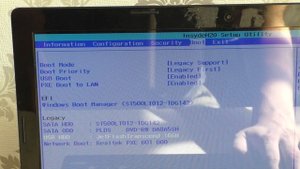 Как установить Windows 7 вместо Windows 8.1 на ноутбук Lenovo
