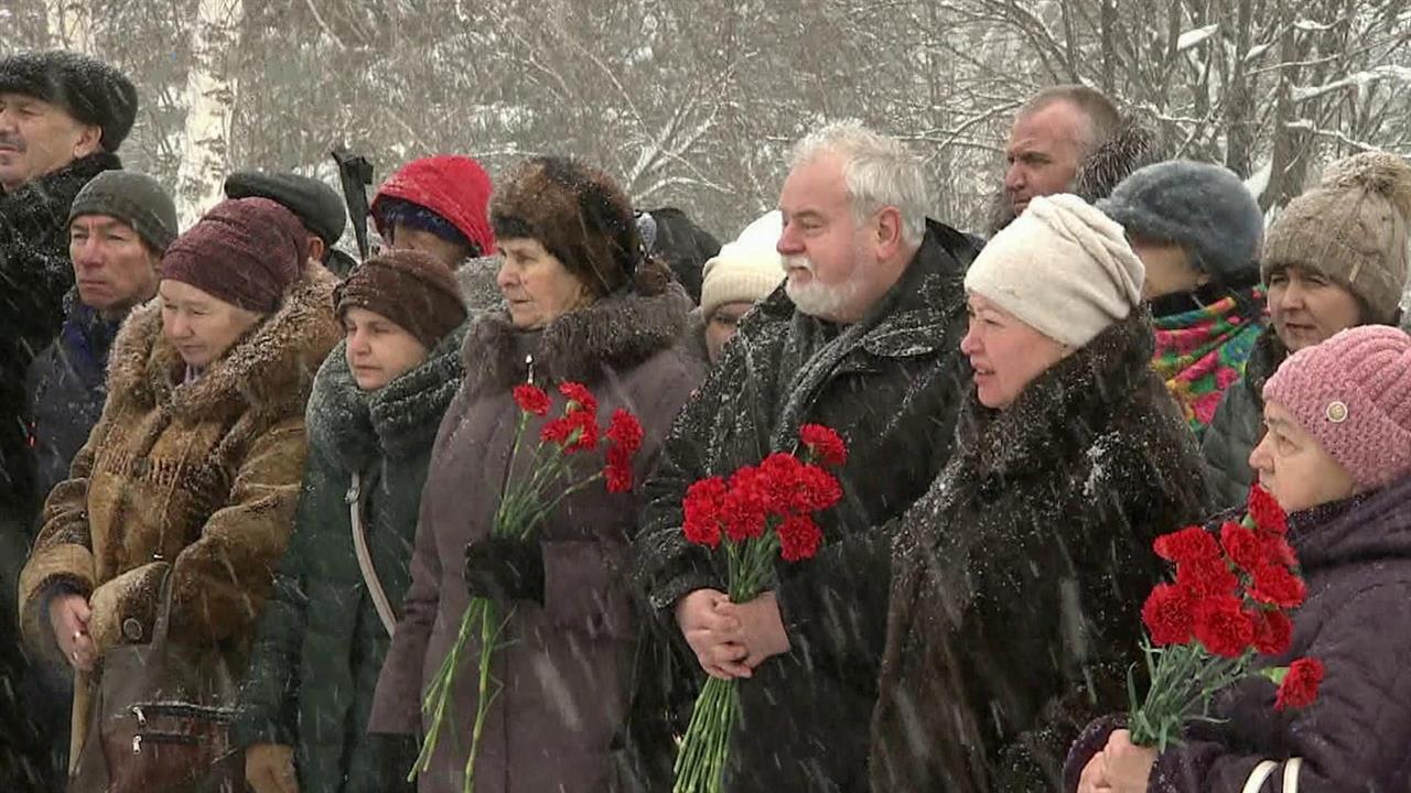 В Татарстане состоялась церемония захоронения воинов, погибших в 1942-м в Псковской области