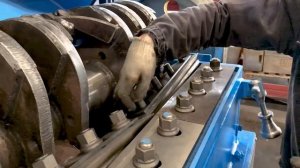 ЗАМЕНА НОЖЕЙ на дробилке