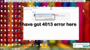How to Fix iTunes Error 4014/4013 and Upgrade Your iPhone.