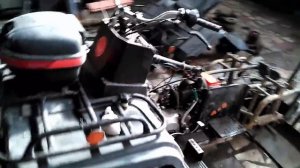 Начало ремонта Русский Недорогой Квадроцикл 350 (Квадрицикл) Рысь-2 ТМЗ 6.903 ИЖ Юпитер 6