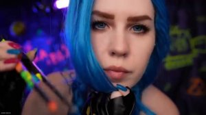 ASMR 💙 JINX 💙 ПОЧИНИТ ТЕБЯ 🔧 Хаотичный АСМР 😵 _ Arcane League of Legends