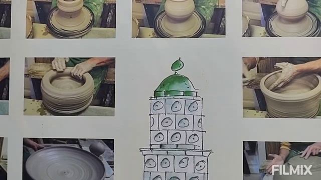 Венгрия, г.Кестхей. Сад печей. смотреть онлайн