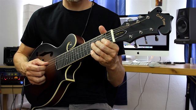 Gold Tone F-6 Mando-Guitar - Sound Demo (no talking) смотреть онлайн