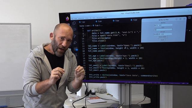 TKINTER INTRO - GUI APPS IN PYTHON - Hands on Class