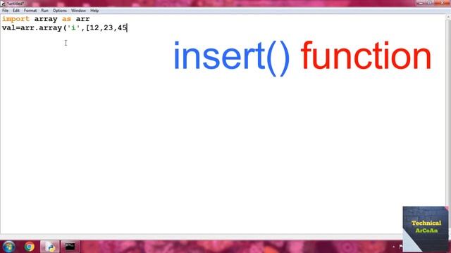 Array in Python | Array Tutorial | Python Tutorial for Beginners