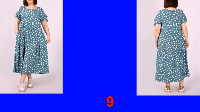 Модные платья в горошек?Фасоны летних платьев для женщин смотреть онлайн