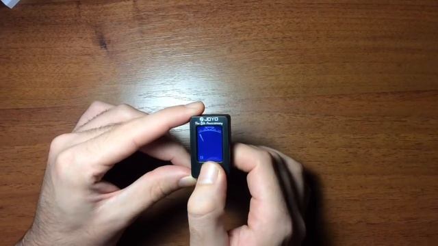 Гитарный тюнер Joyo JT-01. Распаковка и обзор смотреть онлайн