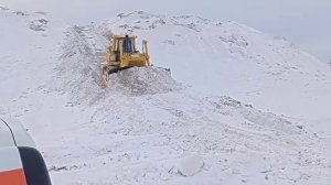 TEST бульдозер KOMATSU D155, 2004 - часть 3