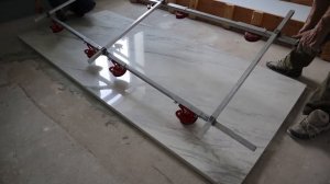 Делаем переноску для большеформатных плит керамогранита своими руками.