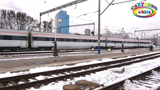 Поезда для детей. Изучаем виды железнодорожного транспорта