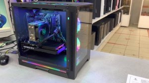 1stPlayer Steam Punk SP6, аквариум в стиле Lian Li