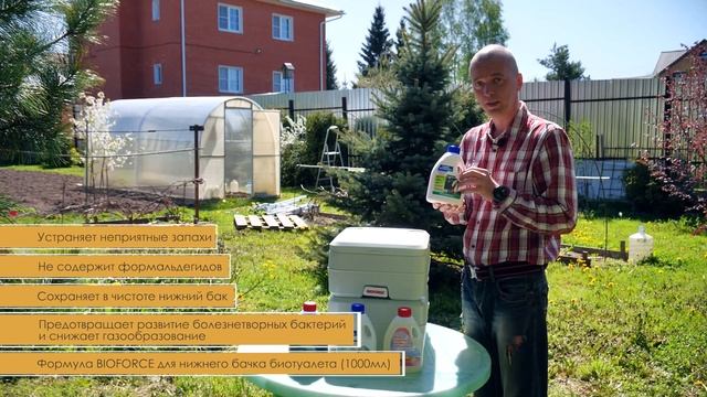 Краткий обзор модели биотуалета BIOFORCE Compact WC 15-20 смотреть онлайн