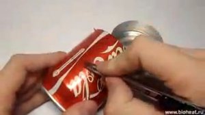 Горелка из банки с колой