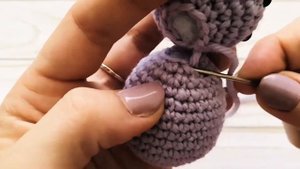 Как пришить голову к туловищу игрушке