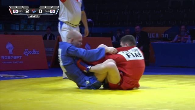 ZHALILOV Daniil vs NORKA Uladzislau. Juniors male 79 kg. European SAMBO Championships 2023 смотреть онлайн