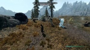 Skyrim - мёртвые треллы vs лорды дреморы