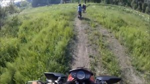 Покатушки На Скутерах По Лесу И Полям [GoPro]