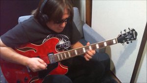 Ibanez AS73-TCD Demo "WARM and COZY BLUES" (No Talking)