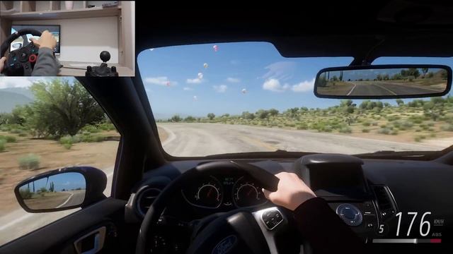 Ford Fiesta ST | City Car Driving | Logitech G29 With Wheel Cam смотреть онлайн