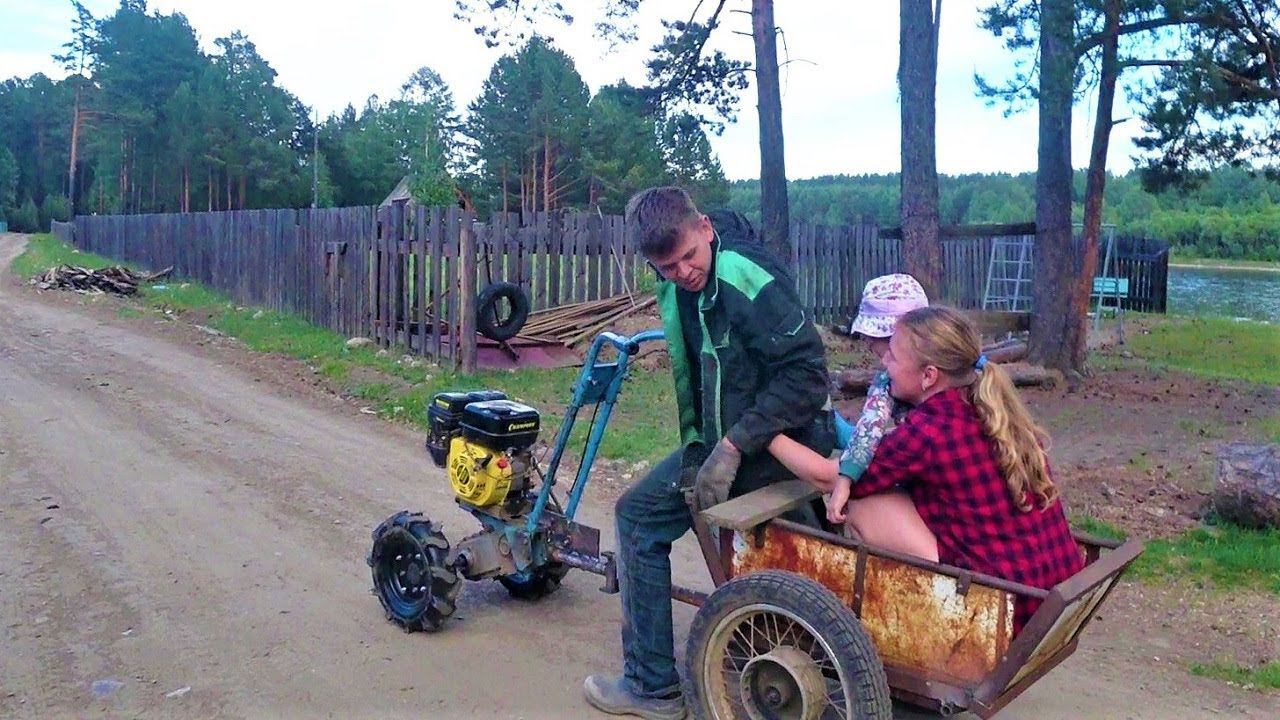 Сделал тачку для мотоблока смотреть онлайн