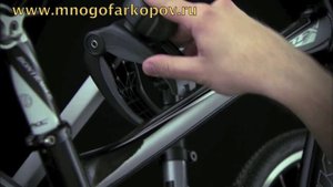 Велобагажник Thule Clip on high (обзор,установка)