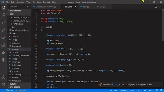 Graphics programming Example in C++(Fast Video...)