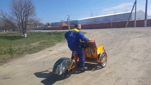 Велорикша Медведь 2 испытания