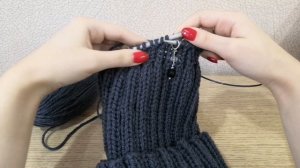 Как связать красивую шапочку резинкой 2х2. Красиво закрываем верхушку. Подробный МК.