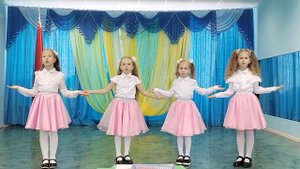 Вокальная группа "Росинка" ГУО "Детский сад 50 г.Гродно", песня "Счастливая семья"