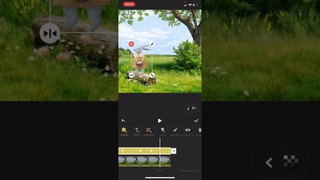 Простая анимация объектов в InShot смотреть онлайн