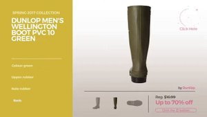 Collection By Dunlop Featured Men's Fashion